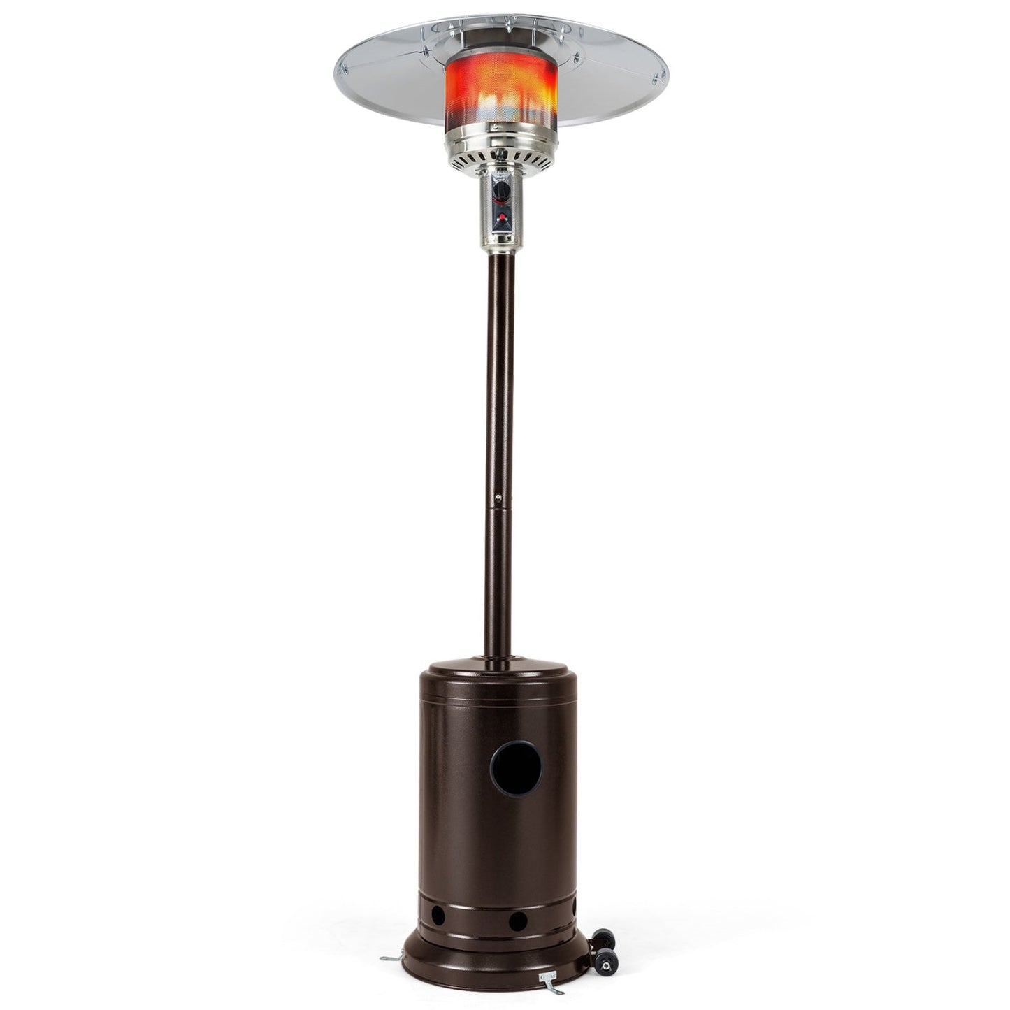 50 000 BTU Patio Propane Gas Heater with Stainless Steel Burner