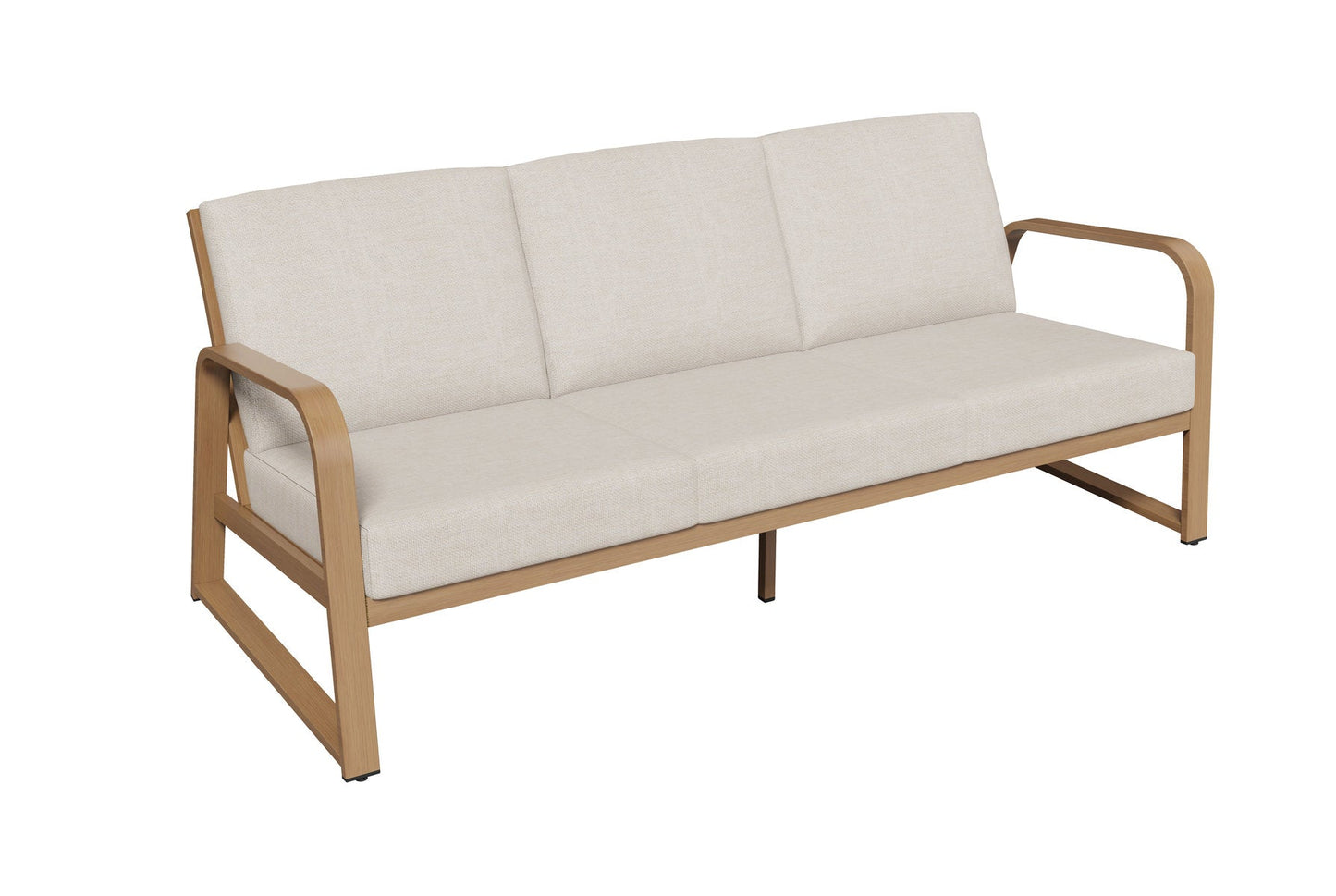 Mckinley 4-Piece Aluminum Living Room Set