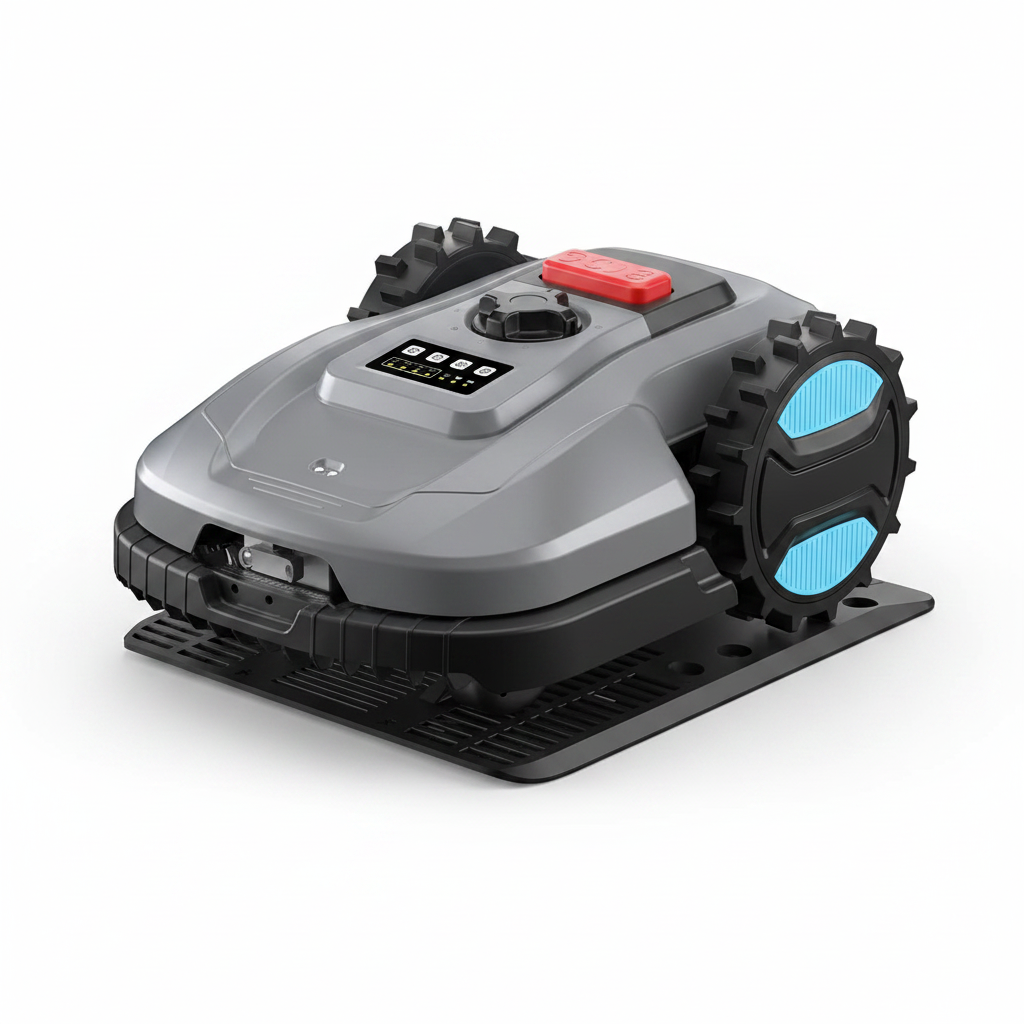 Robot Lawn Mower Engineered for Smart Yards, App Control, Auto-Charging, 1/8 Acre Coverage