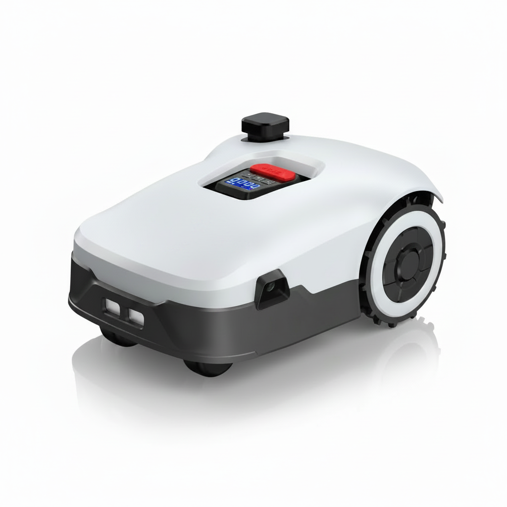 Robot Lawn Mower NO Wire - 0.9 Acre, Full Band Rtk+4-Eye Vision Robotic Lawnmower, Automatic Mapping, 30 Multi-Zone Management, Accurate Obstacle Avoidance, Intelligent Anti-Theft, APP Control